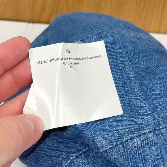 Vintage Disney Mickey Mouse Denim Strapback Hat - Picture 9 of 9